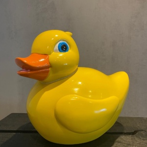 Badeend Geel