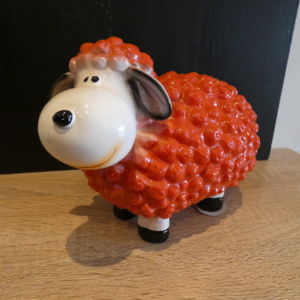 Schaap vriendelijk Rood 16cm